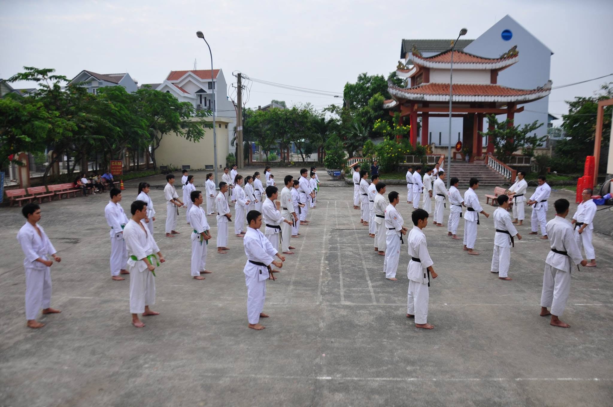 tập karate