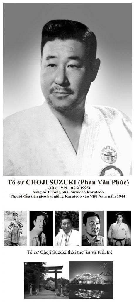 Tổ sư Suzucho KarateDo - Choji Suzuki